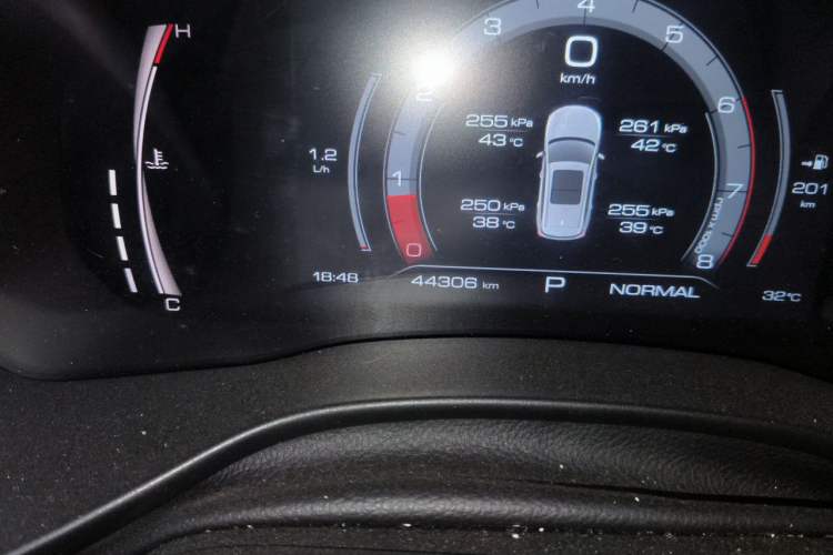 Used Haval JOLION 2021 1.5T Automatic Grand Three-Volume Version Odometer Close Up