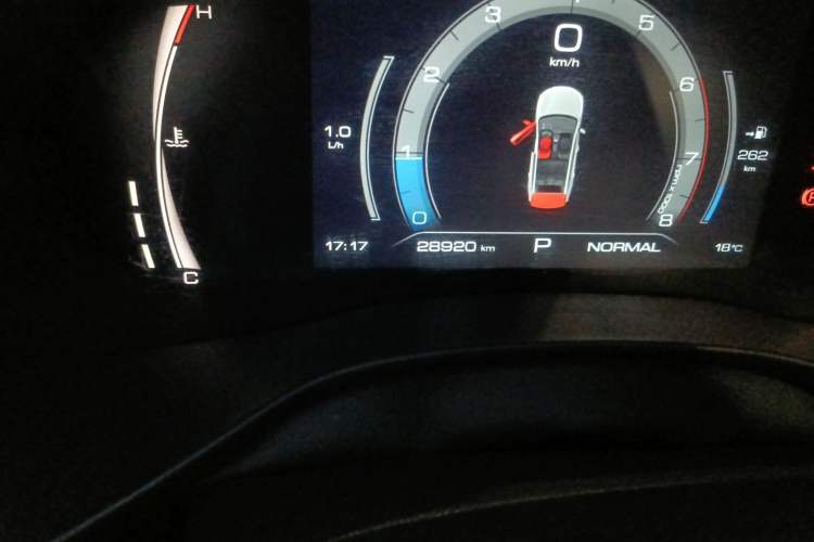 Used Haval JOLION 2021 1.5T Automatic Grand Three-Volume Version Odometer Close Up