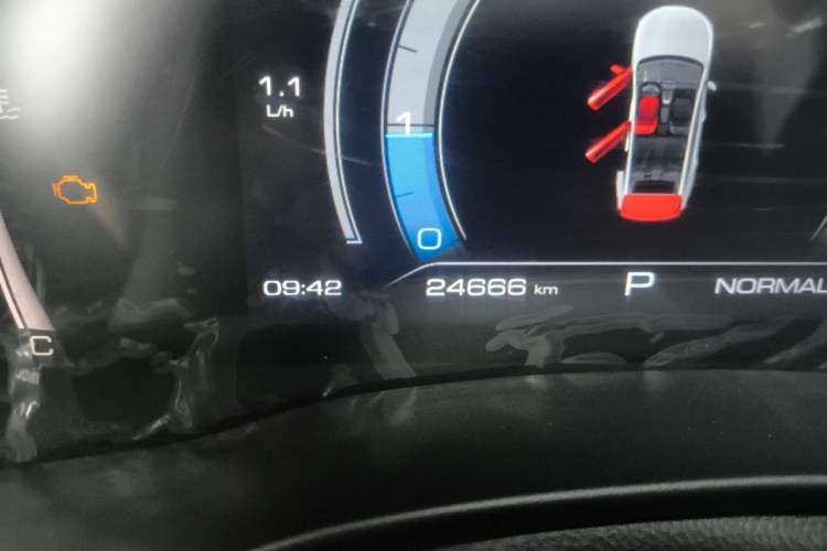 Used Haval JOLION 2021 1.5T Automatic Grand Three-Volume Version Odometer Close Up
