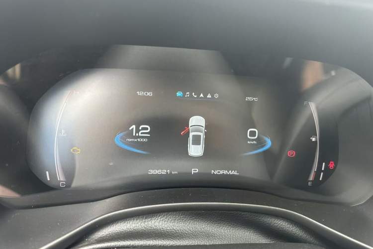 Used Haval JOLION 2021 1.5T Automatic Grand Three-Volume Version Odometer Close Up