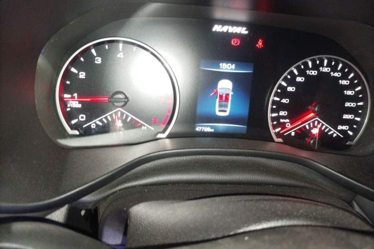 Used Haval JOLION 2021 1.5T Manual - Big Second Edition Odometer Close Up