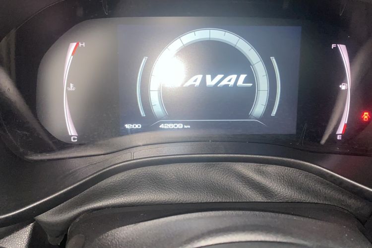 Used Haval JOLION 2021 1.5T Automatic Grand Three-Volume Version Odometer Close Up