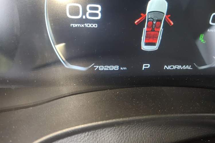 Used Haval JOLION 2021 1.5T Automatic Four-Door Version Odometer Close Up