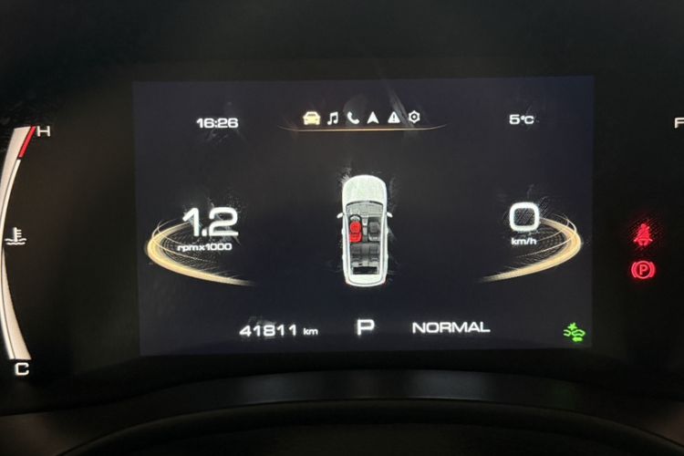 Used Haval JOLION 2021 1.5T Automatic Four-Door Version Odometer Close Up