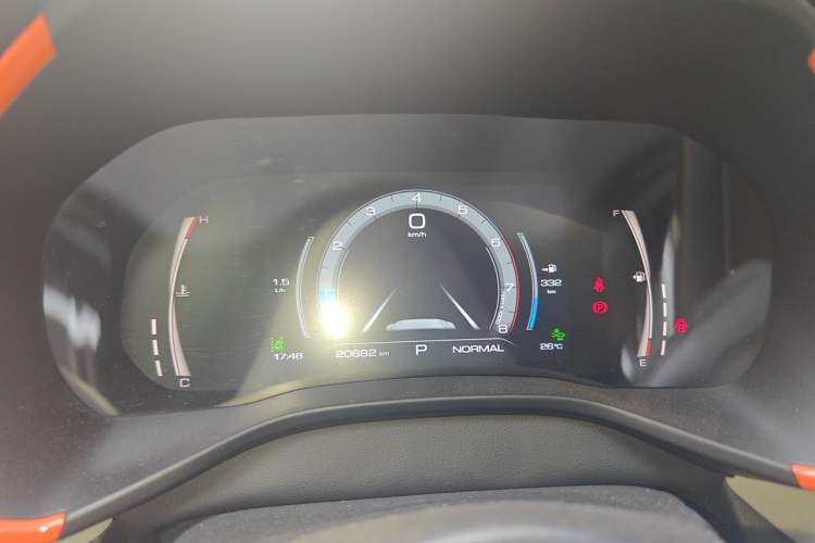 Used Haval LHERY 2021 High-Performance Version 1.5T Golden Rabbit Instrument Cluster