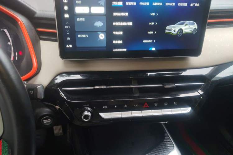 Used Haval LHERY 2021 High-Performance Version 1.5T Golden Rabbit Audio And AC Panel