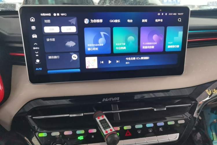 Used Haval LHERY 2021 High-Performance Version 1.5T Golden Rabbit Audio And AC Panel