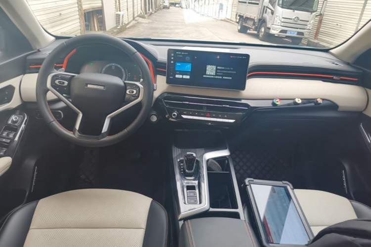 Used Haval LHERY 2021 High-Performance Version 1.5T Golden Rabbit Center Console