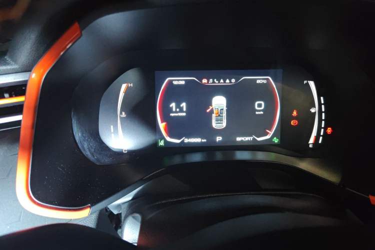 Used Haval LHERY 2021 High-Performance Version 1.5T Golden Rabbit Instrument Cluster