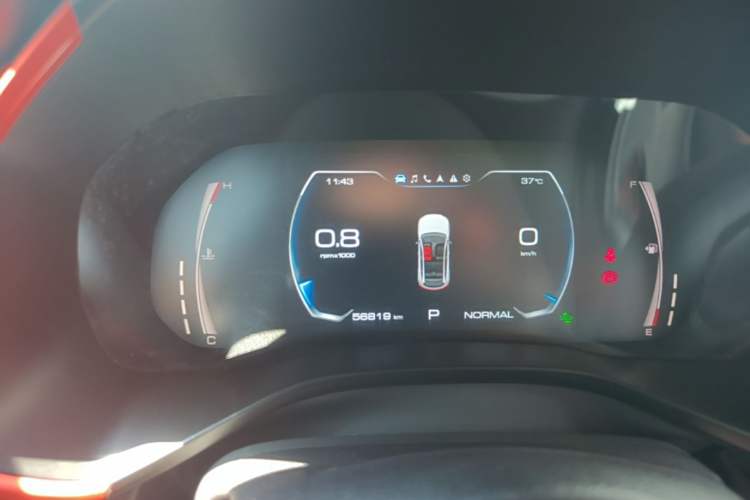 Used Haval LHERY 2021 High-Performance Version 1.5T Golden Rabbit Instrument Cluster