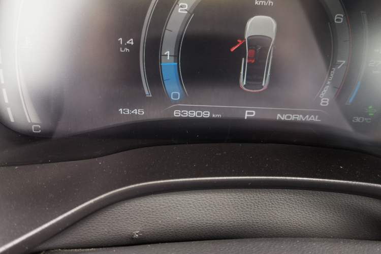 Used Haval LHERY 2021 High-Performance Version 1.5T Golden Rabbit Odometer Close Up