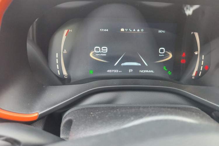 Used Haval LHERY 2021 GT Edition 1.5T Platinum Rabbit Odometer Close Up