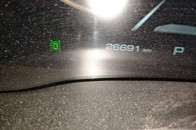 Used Haval LHERY 2021 GT Edition 1.5T Platinum Rabbit Odometer Close Up