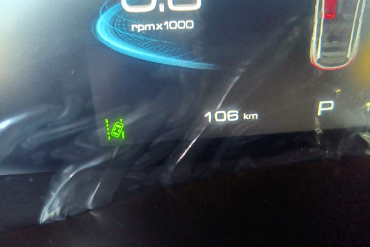 Used Haval LHERY 2021 High-Performance Version 1.5T Golden Rabbit Odometer Close Up