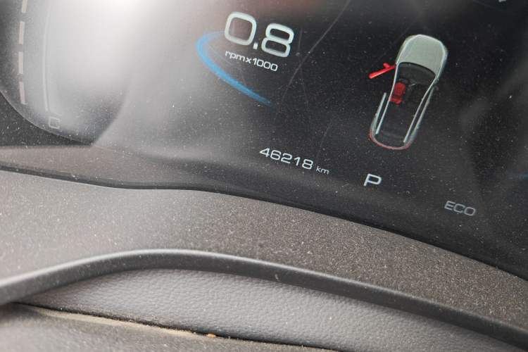 Used Haval LHERY 2021 High-Performance Version 1.5T Golden Rabbit Odometer Close Up