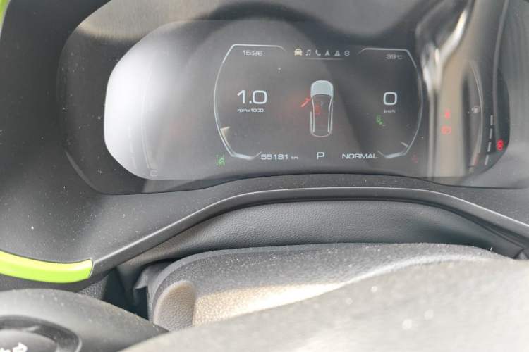 Used Haval LHERY 2021 GT Edition 1.5T Platinum Rabbit Odometer Close Up