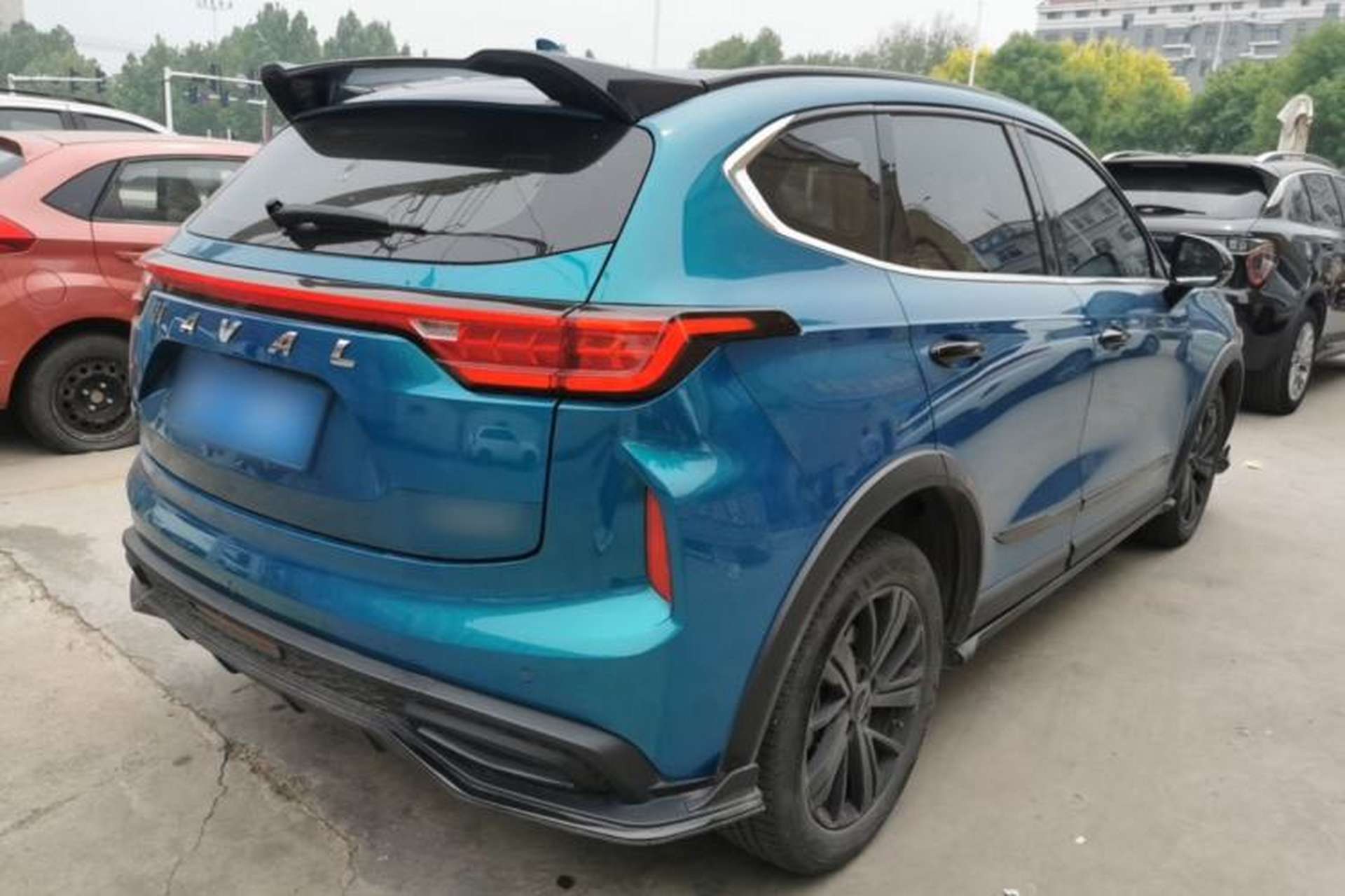 Used Haval LHERY 2021 High-Performance Version 1.5T Golden Rabbit Rear Right 45 Deg
