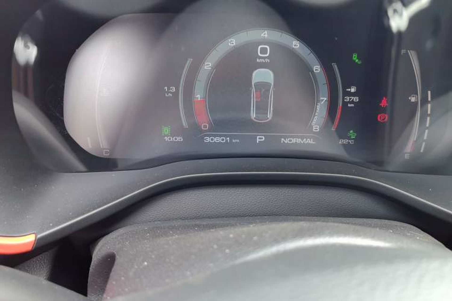 Used Haval LHERY 2021 GT Edition 1.5T Platinum Rabbit Odometer Close Up