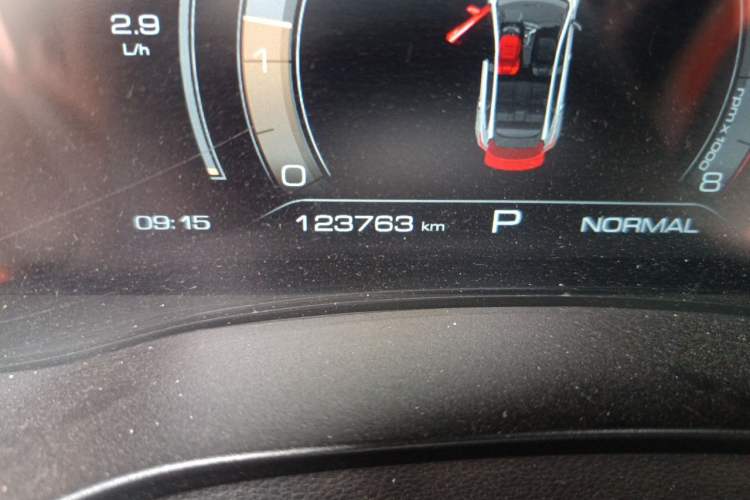 Used Haval LHERY 2021 GT Edition 1.5T Platinum Rabbit Odometer Close Up