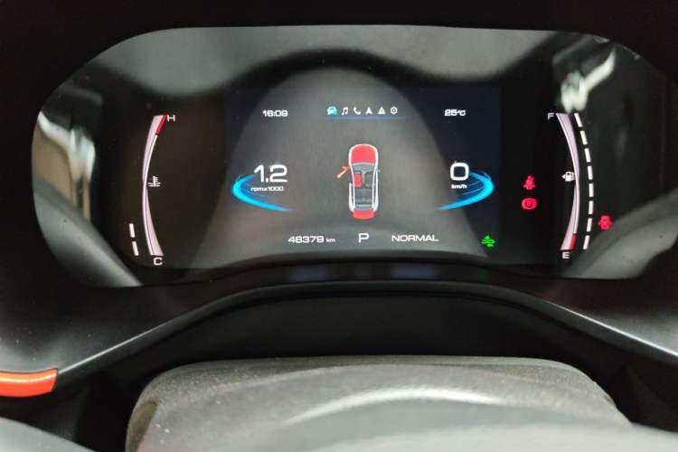 Used Haval LHERY 2021 High-Performance Version 1.5T Golden Rabbit Odometer Close Up