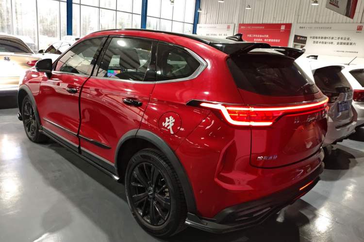 Used Haval LHERY 2021 GT Edition 1.5T Platinum Rabbit Rear Left 45 Deg