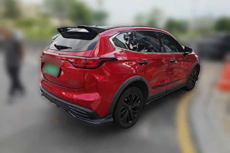 Used Haval LHERY 2021 GT Edition 1.5T Platinum Rabbit Rear Right 45 Deg