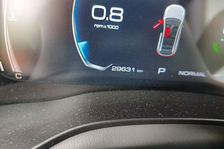 Used Haval LHERY 2021 GT Edition 1.5T Platinum Rabbit Odometer Close Up