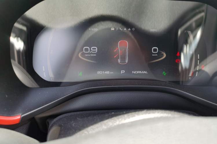 Used Haval LHERY 2021 GT Edition 1.5T Platinum Rabbit Odometer Close Up