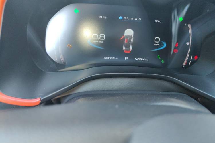 Used Haval LHERY 2021 GT Edition 1.5T Platinum Rabbit Odometer Close Up
