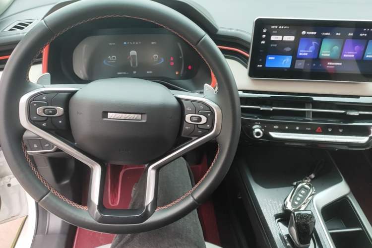 Used Haval LHERY 2021 GT Edition 1.5T Silver Rabbit Center Console