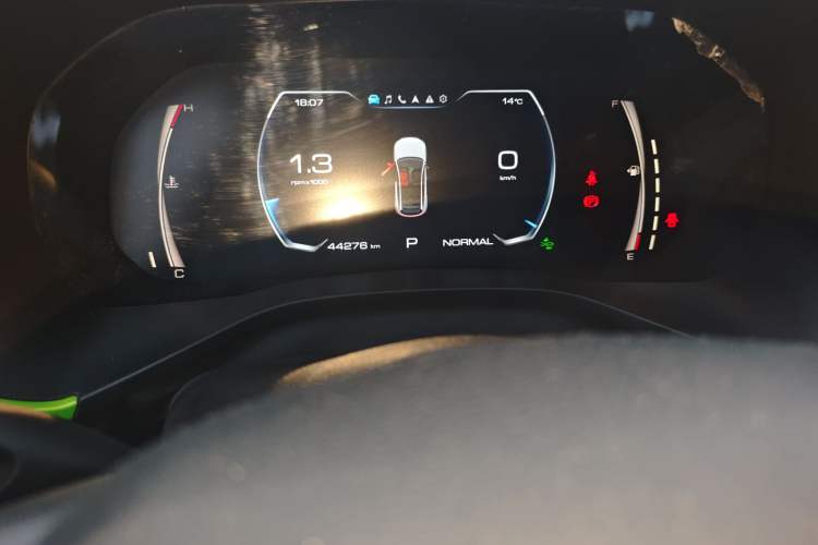 Used Haval LHERY 2021 High-Performance Version 1.5T Golden Rabbit Instrument Cluster