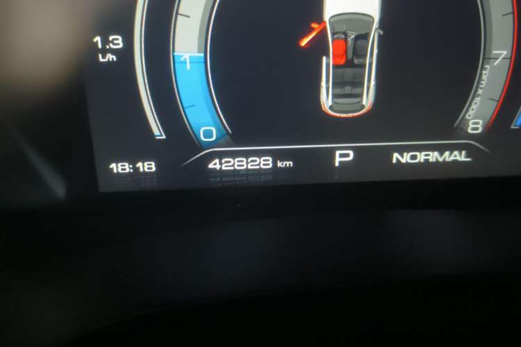 Used Haval LHERY 2021 High-Performance Version 1.5T Golden Rabbit Odometer Close Up