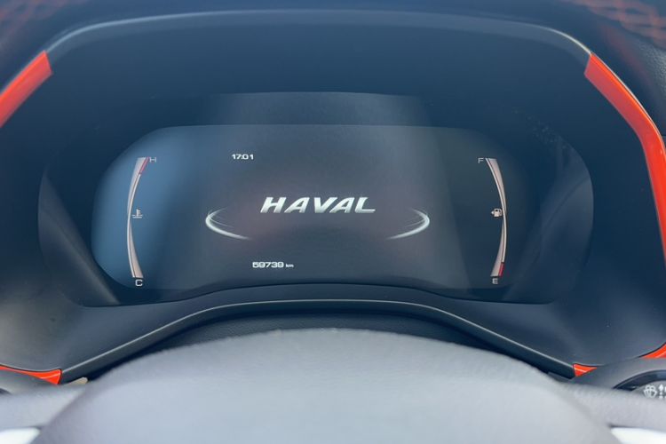 Used Haval LHERY 2021 High-Performance Version 1.5T Golden Rabbit Odometer Close Up