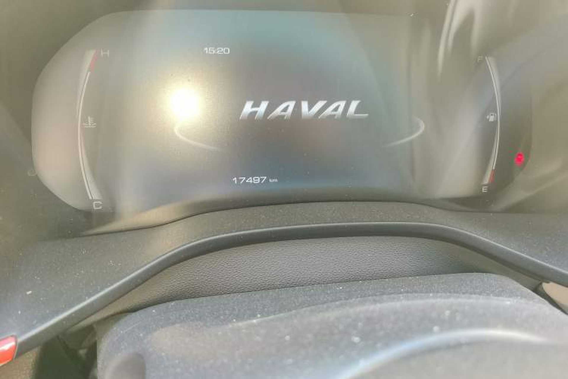 Used Haval LHERY 2021 High-Performance Version 1.5T Golden Rabbit Odometer Close Up