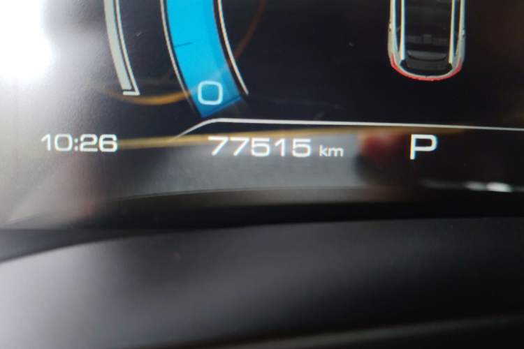 Used Haval LHERY 2021 GT Edition 1.5T Platinum Rabbit Odometer Close Up