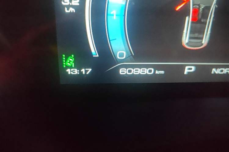 Used Haval LHERY 2021 High-Performance Version 1.5T Golden Rabbit Odometer Close Up