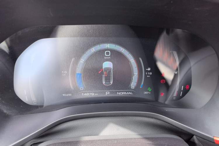 Used Haval LHERY 2021 High-Performance Version 1.5T Golden Rabbit Odometer Close Up
