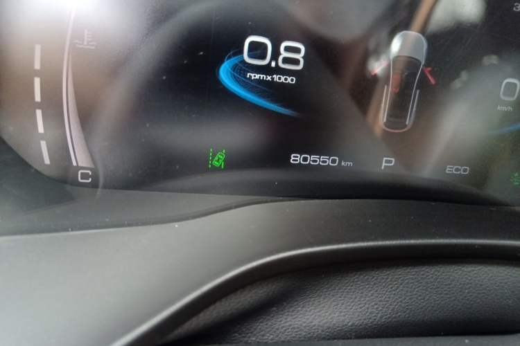 Used Haval LHERY 2021 High-Performance Version 1.5T Golden Rabbit Odometer Close Up