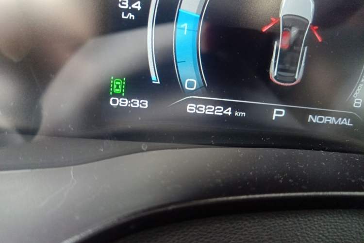 Used Haval LHERY 2021 High-Performance Version 1.5T Golden Rabbit Odometer Close Up