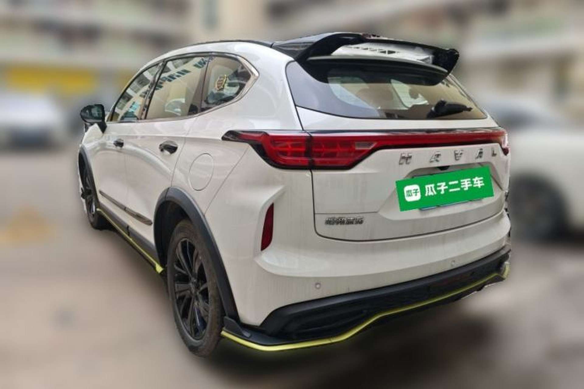 Used Haval LHERY 2021 High-Performance Version 1.5T Golden Rabbit Rear Left 45 Deg