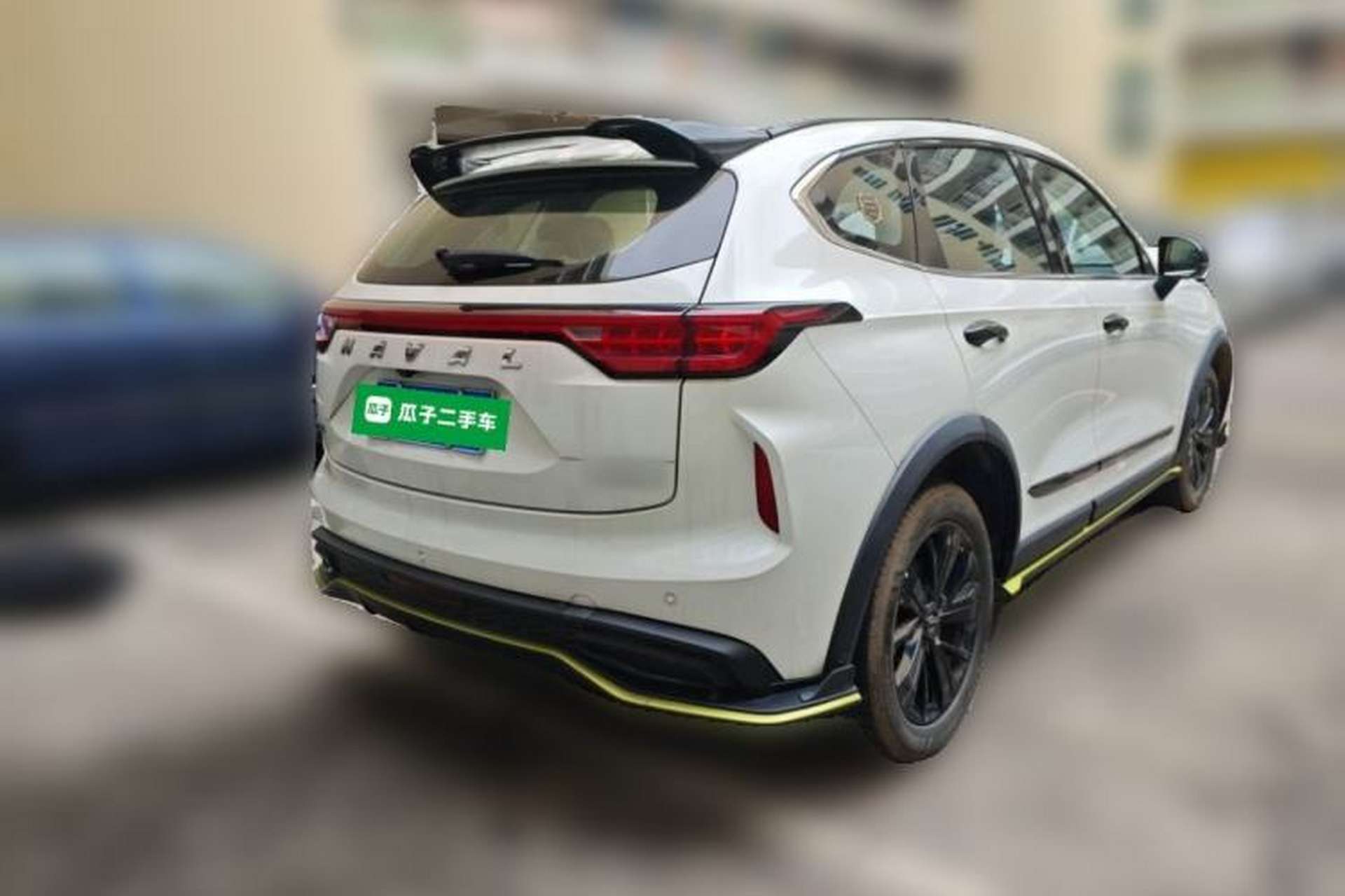 Used Haval LHERY 2021 High-Performance Version 1.5T Golden Rabbit Rear Right 45 Deg