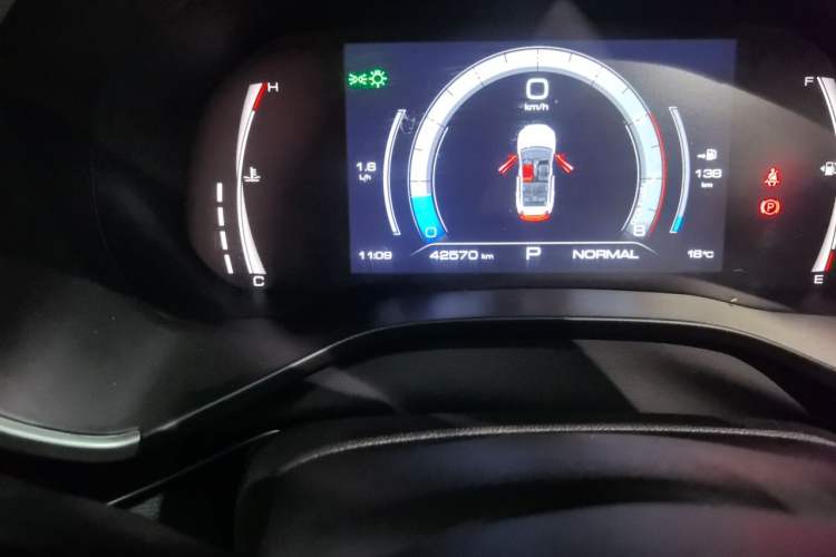 Used Haval LHERY 2022 Jingxiang Edition 1.5T Copper Rabbit Odometer Close Up
