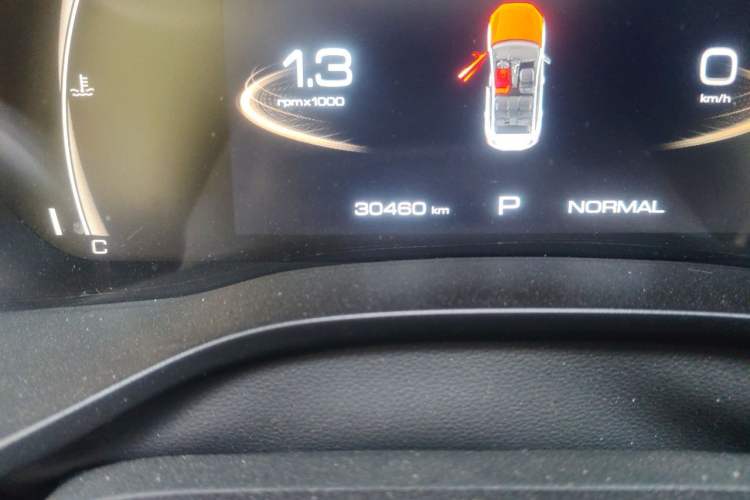 Used Haval LHERY 2022 Jingxiang Edition 1.5T Copper Rabbit Odometer Close Up
