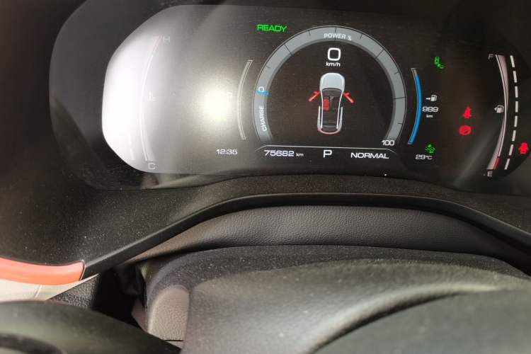 Used Haval LHERY 2022 1.5L DHT King Rabbit Odometer Close Up