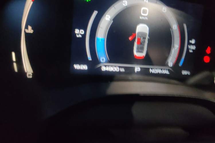 Used Haval LHERY 2022 Jingxiang Edition 1.5T Copper Rabbit Odometer Close Up