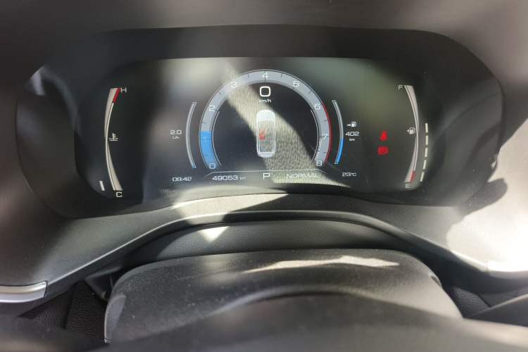 Used Haval LHERY 2022 Jingxiang Edition 1.5T Copper Rabbit Odometer Close Up
