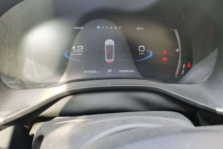 Used Haval LHERY 2022 Jingxiang Edition 1.5T Brass Rabbit Odometer Close Up
