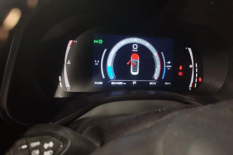 Used Haval LHERY 2022 Jingxiang Edition 1.5T Copper Rabbit Odometer Close Up
