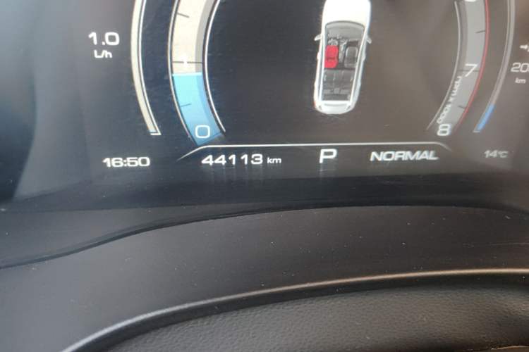 Used Haval LHERY 2022 Jingxiang Edition 1.5T Copper Rabbit Odometer Close Up