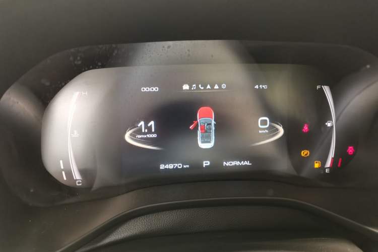 Used Haval LHERY 2022 Jingxiang Edition 1.5T Copper Rabbit Odometer Close Up